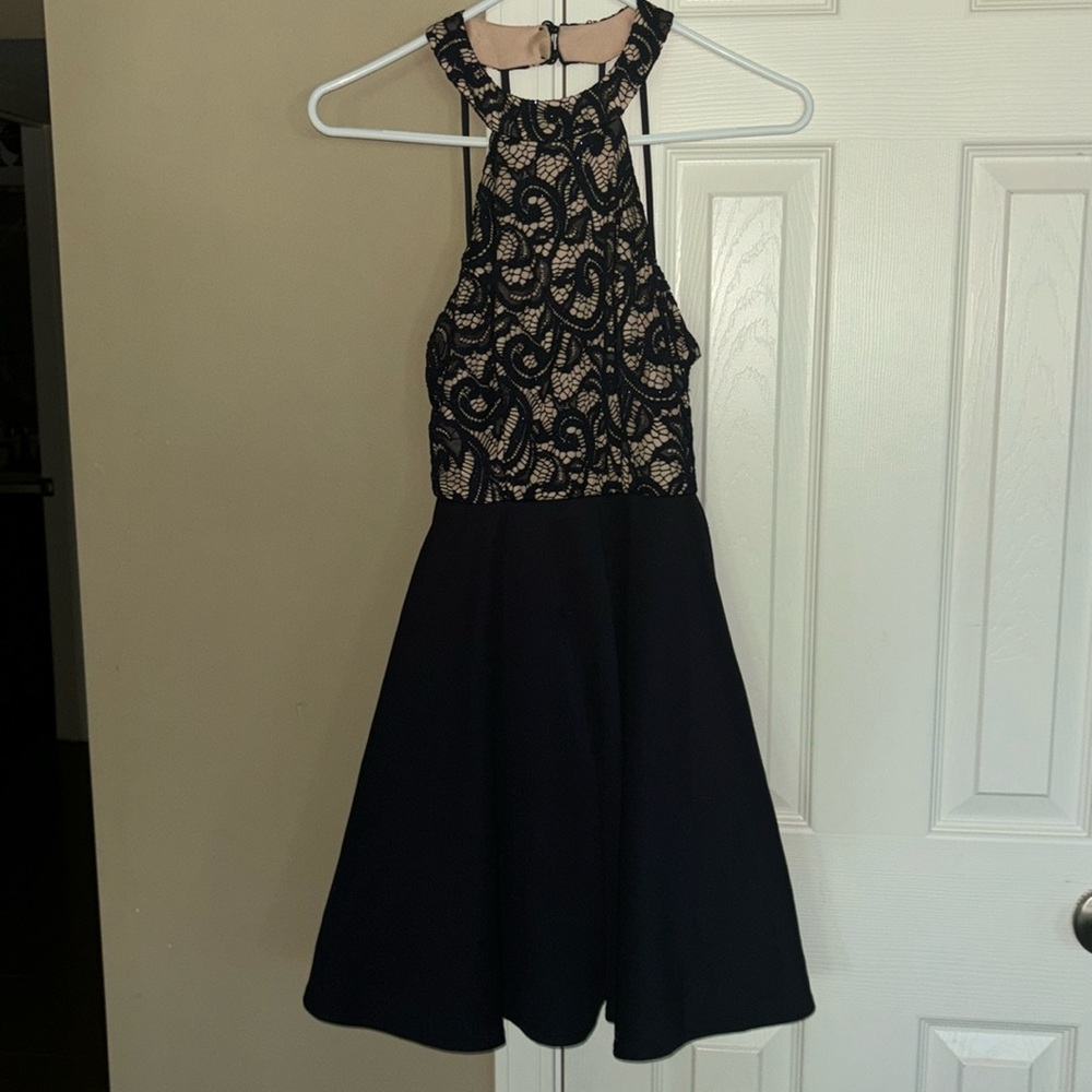 a formal dress